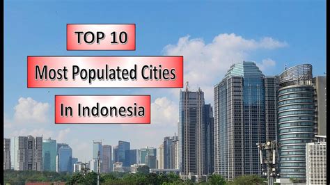 most populated cities in indonesia.